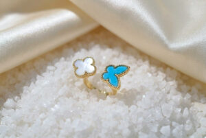 クローバー＆バタフライ　リング