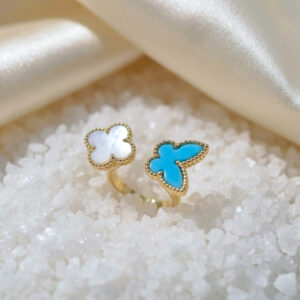 クローバー＆バタフライ　リング